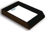 Dacasso Burgundy Leather Letter Tray, Legal Size