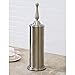 BINO 'Hampshire' Toilet Brush & Holder with Removable Drip Cup, Brushed Nickel