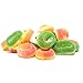 All Nuts 6 PK Apple Peach Rings Sweets Candy Gummy Halal Certified 7.75oz Bags - 2.90LB