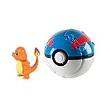 Pokémon Throw 'N' Pop Charmander and Great Ball