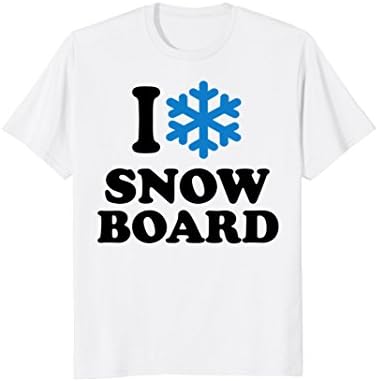 I love snowboard T-Shirt