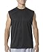 A4 Men's Cooling Performance Muscle Tee, Black, Large