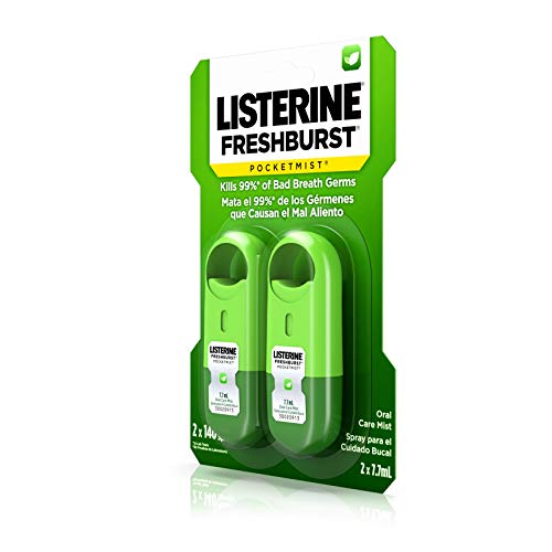 image for Listerine Freshburst Pocketmist Fresh Breath Mist, Non-Aerosol Sugar-F