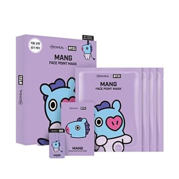 Amazon Bt21 ｘ Mediheal Face Pointo Mask Bts 防弾少年団 メディ