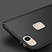 MAKAVO Huawei P10 Lite Case, Slim Fit Hard PC Back Protective Cover Ultra Thin with Excellent Grip Anti-Scratch Silky Matte Finish Skin for Huawei Nova Lite (Black)