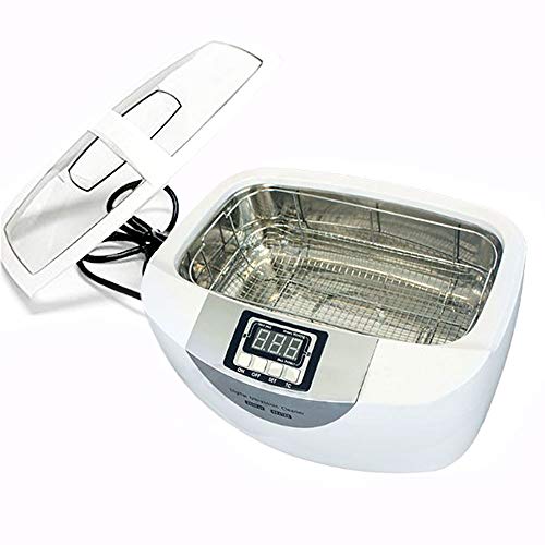 Ultrasonic Cleaner with Stainless Steel Basket 2.5 Liter Tank with 160W Heated - Thumbnail 7
