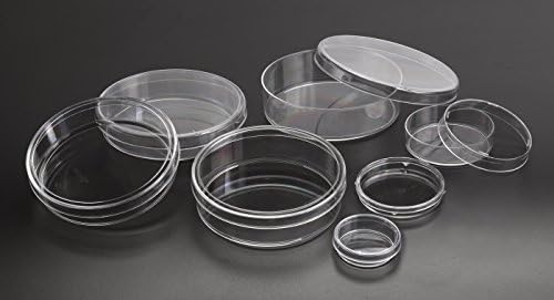 Simport D210-14 Polystyrene Petri Dish, Sterile, 12ml Volume, 50mm Diameter x 8mm Height (Case of 500)