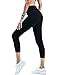 FIRM ABS Women's Yoga Capris Tummy Control Running Yoga Workout Leggings Pants Hidden Pocket