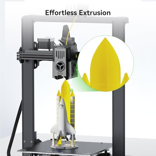 Creality Filamento Hyper PETG vermelho de 1,75 mm para K1 Max, filamento para impressora 3D projetado para alta velocidade de 30 a 600 mm/s, 1 kg (2,2 lb)/carretel, precisão dimensional +/- 0,03 mm