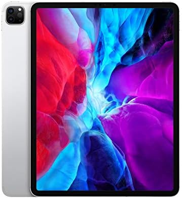 2020 Apple iPad Pro 12.9 inch 1TB Wi-Fi Cellular Silver 4th Gen Renewed