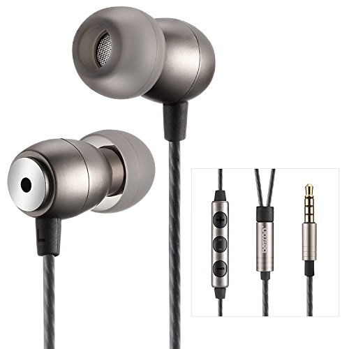 Betron GLD100 Earphones Headphones High Definition, in-ear, Tangle Free, Noise Isolating, Bass Driven Sound for iPhone, iPod, iPad, Samsung, Tablets and Mp3 Players