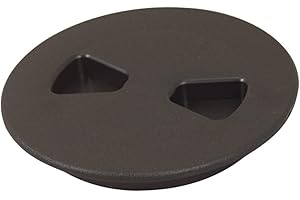 T-H Marine Sure-Seal Deck Plate (Black, 4-Inch)