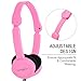 Wired Headphones on Ear Headset Noise Reduction Headphone Foldable Earphones PC Headset 3.5mm Headband Earpiece with Mic Volume Control for Adult Kids Boys Girls Teen Child Children Android Phones PCthumb 4
