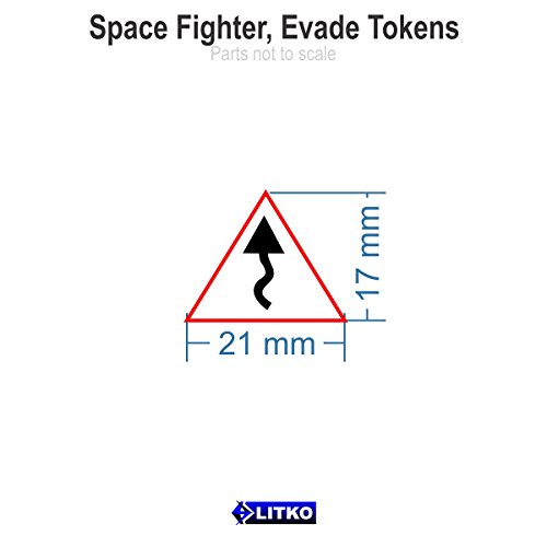 Space Fighter, Evade Tokens (10)