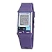 Casio Women's LDF52-6A Purple Resin Quartz Watch with Digital Dial