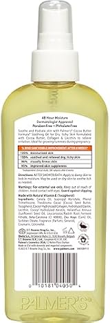 Palmer's Cocoa Butter Formula Soothing Oil Dry Itchy Skin 150ml Pregnancy Care view 9