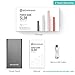 Portable Charger 10000mAh Power Bank External Battery Backup Pack BENANNA Slim Compatible iPhone X XS XR Max 8 7 6 5 Plus iPad Android Cell Phone Galaxy Note LG Gopro - Gray