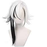 Aadesso Arlecchino Wig For Game Genshin Halloween Hair + Wig Cap