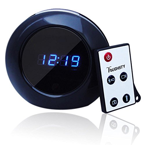 32GB Capacity 1280x960 HD Color Clock Camera Motion Detection Hidden Camera Mini DVR with 140 Degree Wide View Angle