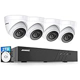 ANNKE H500 5MP PoE Security Camera System with 6MP