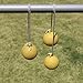 Juegoal Ladder Toss Ball Game Set Yard Games with 6 Bolas, for Kids Adults Backyard Birthday Party Playing