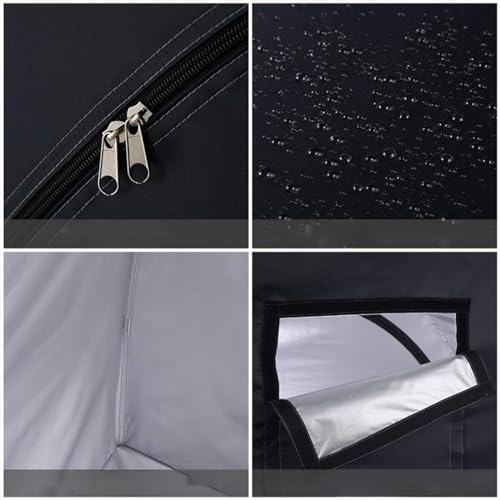 THE WHITE SHOP Bike Storage Shed Tent,Outdoor Portable Bicycle Storage Sheds,Bike Covers Shelter for Motorcycle,Garden Tools,Toys,Lawn Mover