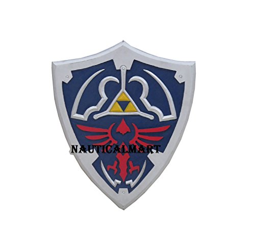 MEDIEVAL WOODEN BATTLE SHIELD BY NAUTICALMART