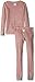 Burt's Bees Baby Unisex Baby Pajamas, 2-Piece PJ Set, 100% Organic Cotton Mo-7 Yrs, Cranberry Candy Cane Stripe, 12 Months