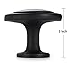 Amazer Cabinet Round Knobs, Oil Rubbed Bronze Traditional Cabinet & Furniture Hardware Round Pull Knob with Parallel Lines - 1-1/4