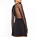 Cheapcotton Women's Long Sleeve Mesh Top