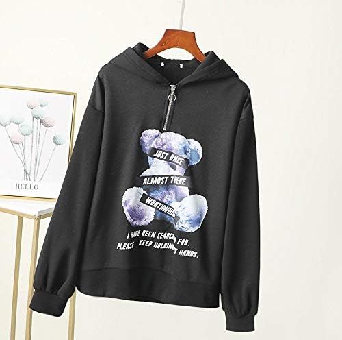 Amazon Co Jp くま パーカー 病みかわ クマ 裏起毛 ゆめかわ 熊 地雷系 ホビー