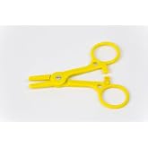 Dialysis Tubing Clamps, Yellow, Bag of 5