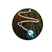 Glow in the Dark Dragon Egg, Mermaid Tear, Glowing Necklace, Glow in the Dark Tear Drop Necklace, Dainty Necklace, Blue Glow In the Dark