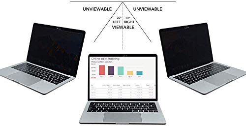 Magnetic MacBook Pro 16 inch Privacy Screen Compatible with MacBook Pro 16 Inch 2019 Released Model A2141, Easy On/Off Bubble-Free Design Privacy Screen MacBook Pro 16 inch - Thumbnail 2