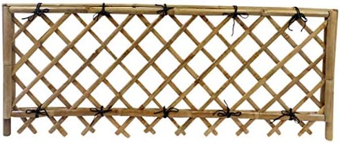 MGP Take-gaki Bamboo 24" H x 60" L Lattice Pedestrian Fence