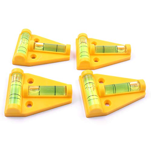 Atoplee 10pcs 2 Way T-Type Mini Spirit Level 44mm58mm Bubble for Professional Measuring/Normal Usage - Thumbnail 2