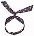 Cloris Twist Wired Bow Headbands Assorted Color(12 Pack)