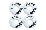 SCSK8 Pro Skateboard Wheels 100A