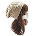Clearance! E-Papaya New Unisex Thick Warm knit Oversized Beanie Hat Skull Cap (Beige)