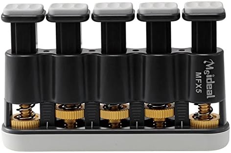 Meeland Meideal Hand Strengthener and Exerciser Finger Training Gray