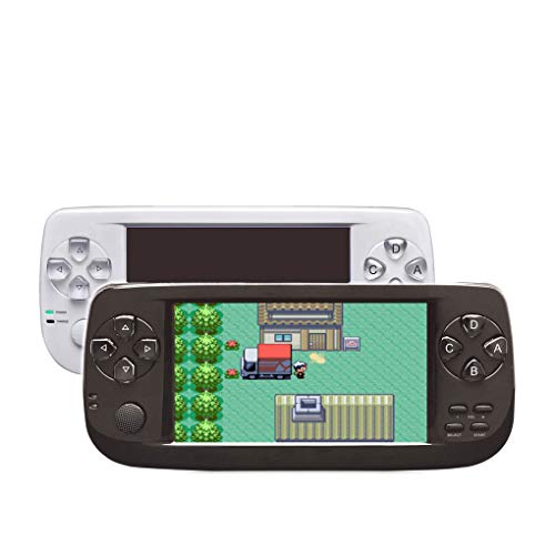 Miaomiaogo 16GB 4.3" Screen 64 Bit Retro Portable Gaming Console 3000 Classic Games Handheld PSP Console