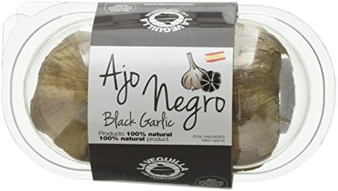 La Veguilla Black Garlic Bulbs, 2-Piece