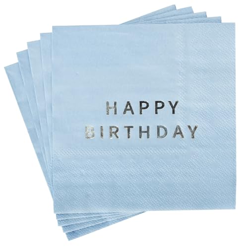 Vuzvuv Happy Birthday Cocktail Napkins