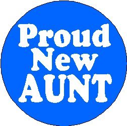 Proud New Aunt (blue) 1.25