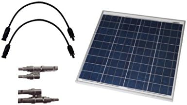 Grape Solar GS-50-EXP Off-Grid Solar Panel Expansion Kit, 50W