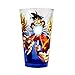 JUST FUNKY Dragon Ball Super Pint Glass Featuring Goku, Gohan and Vegeta, 16oz