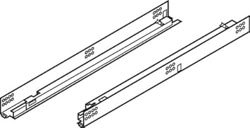 Blum Tandem Premium Undermount Slides Basic Self Closing 3 4