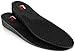 LiftKits Men's 1 in Shoe Lift Inserts, Black/Red, Medium/6-12 M US,