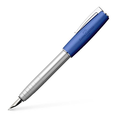 Faber-castell loom metallic blue fntn pen m