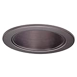 Halo Recessed 999TBZ 4-Inch Trim Cone Tuscan Bronze with Tuscan Bronze Reflector